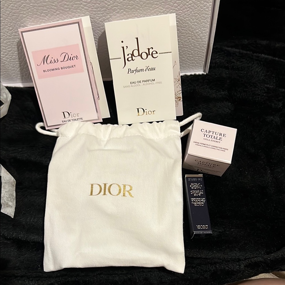 Dior Fragrance Collection with White Pouch
